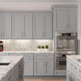 Shaker Gray 15″ H Double Door Wall Cabinet