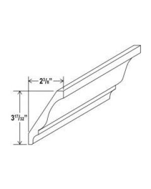 Shaker Gray Decorative molding