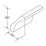 Shaker Espresso Cove Crown Molding