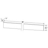 Shaker Espresso Toe Kick