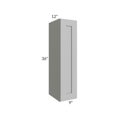 Shaker Gray 36″ H Single Door Wall Cabinet