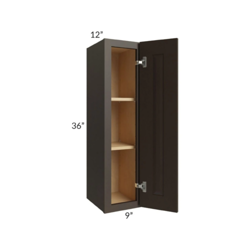 Shaker Espresso 36″ H Single Door Wall Cabinet