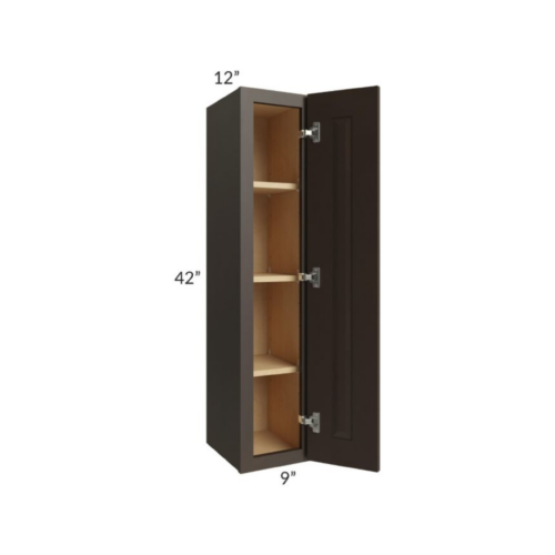 Shaker Espresso 42″ H Single Door Wall Cabinet