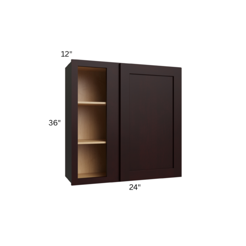 Shaker Espresso 36″ H Wall Blind Cabinet