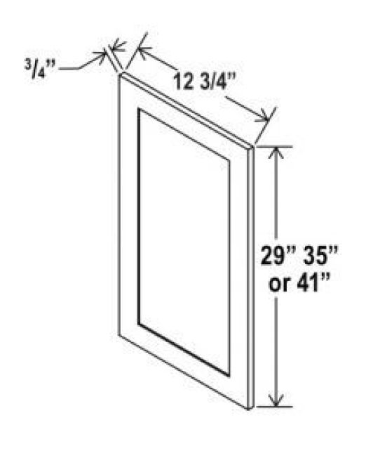 Shaker Espresso Wall Decorative Door Panel