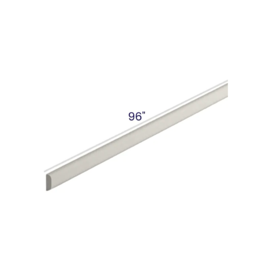 Charleston White - Batten Moulding - 1/4"D X 3/4"H X 96"W