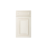 Charleston White – Refrigerator Wall Cabinet Double Doors – 33″W X 24″H X 24″D With 2 Door