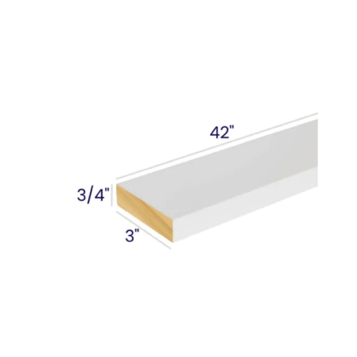 Slim Dove White - Wall Filler - 3"W X 42"H