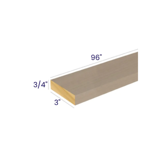 Slim White Oak - Tall Filler - 3"W X 96"H