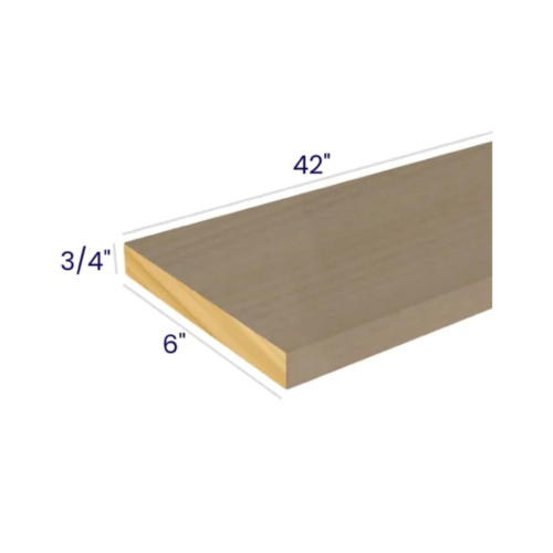 Slim White Oak - Wall Filler - 6"W X 42"H