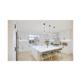 Slim Dove White – Blind Base Corner Cabinet – 30″W X 24″D X 34-1/2″H With 1 Door, Drawer And Shelf – Install Range 39″ – 42″