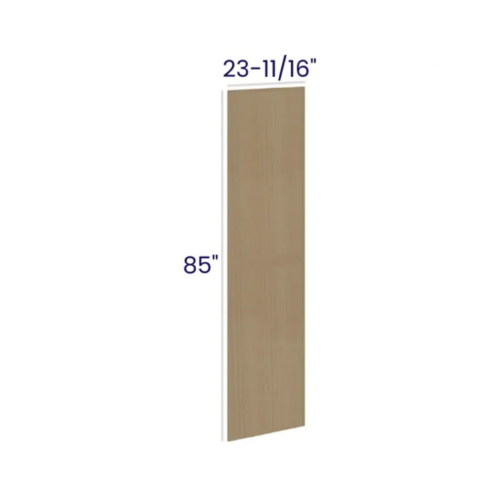 Slim White Oak - Tall Decorative Door Panel - 23-1/2"W X 84-1/2"H X 3/4"D