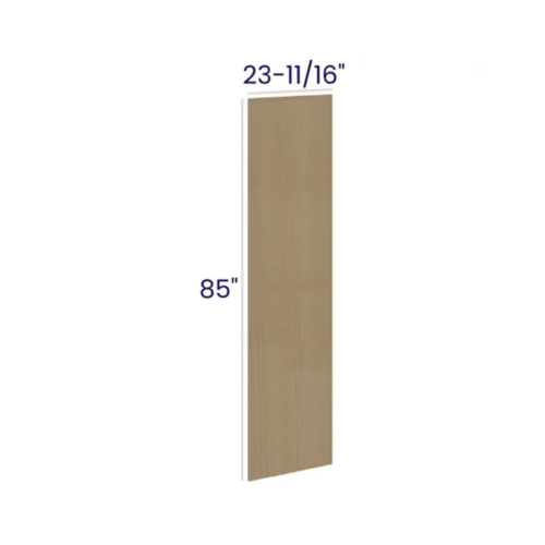Slim White Oak - Tall Decorative Door Panel - 23-1/2"W X 78-1/2"H X 3/4"D