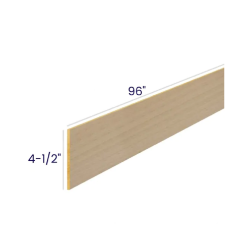 Slim White Oak - Toe Kick 8' Plywood - 1/4"D X 4 1/2"H X 96"W
