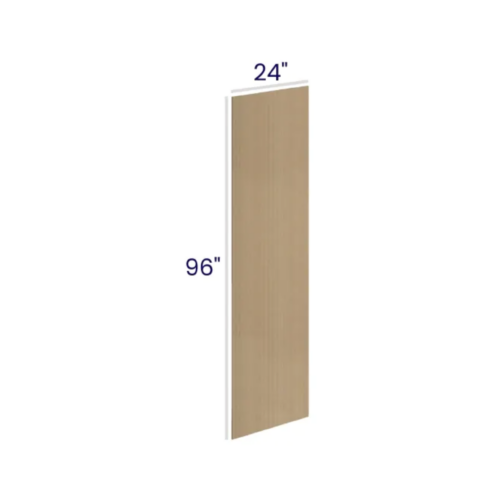 Slim White Oak - Tall Skin Panel - 1/4"D X 96"H X 23 1/4" W