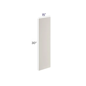 Charleston White - Wall Skin Panel - 15"W x 30"H x 1/4"D