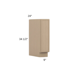 Slim White Oak Base Tray