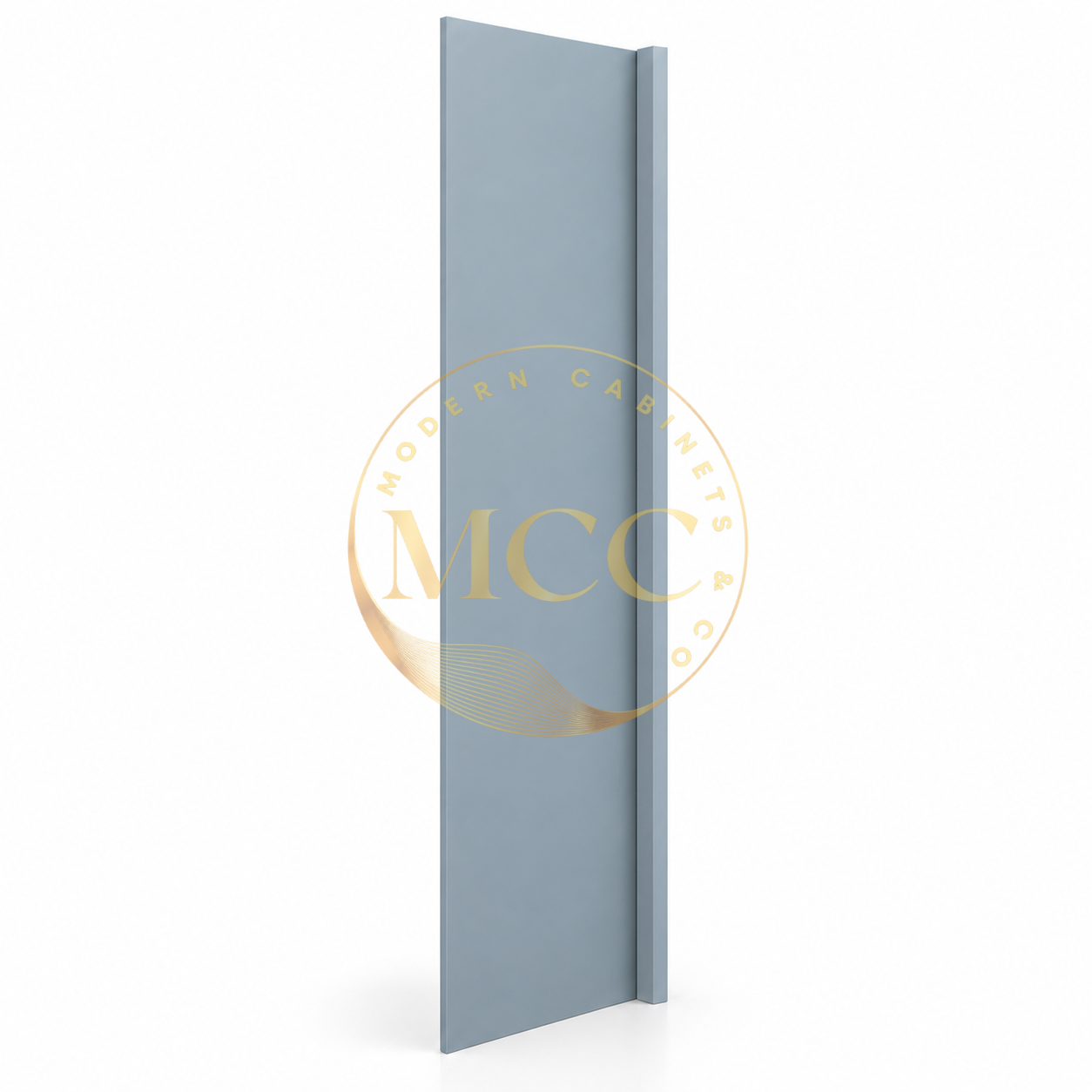 Shaker Gray Refrigerator End Panel