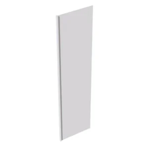 White Shaker Refrigerator End Panel
