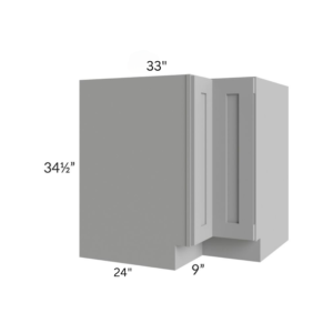Shaker Gray Easy Reach Base Cabinet