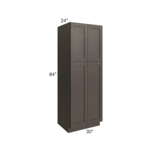 Shaker Espresso 30″W Two Double Door Utility Pantry Cabinet