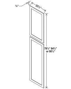 White Shaker Tall Decorative Door Panel
