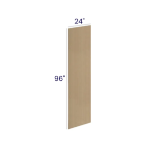 Slim White Oak Tall Skin Veneer Panel